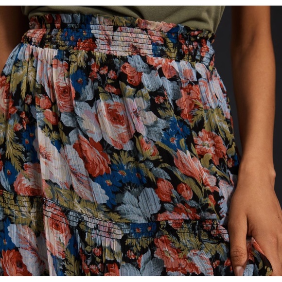 Anthropologie ~Tiered Maxi Skirt (NWT) - Picture 4 of 8